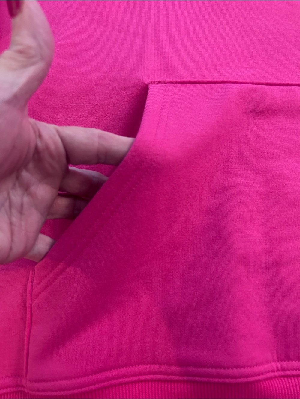 Athletic Works Fuchsia Pullover Hoodie w Matching Pants. Size XL (16-18). NWT - Picture 5 of 10